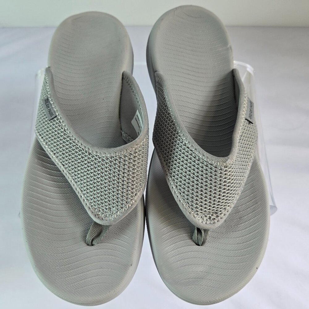 DREAM PAIRS Women Arch Support Soft Cushion Flip Flop Thong Sandals Sz: 9.5 Gray